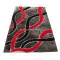 Boucle de Viscose soie tapis Shaggy